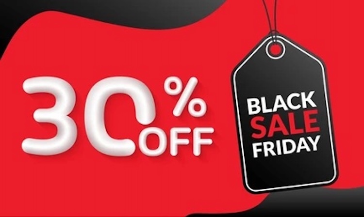 Mẫu Black Friday poster dạng ngang
