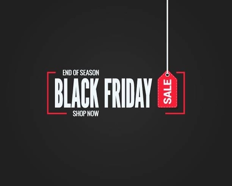 Mẫu Black Friday poster dạng ngang
