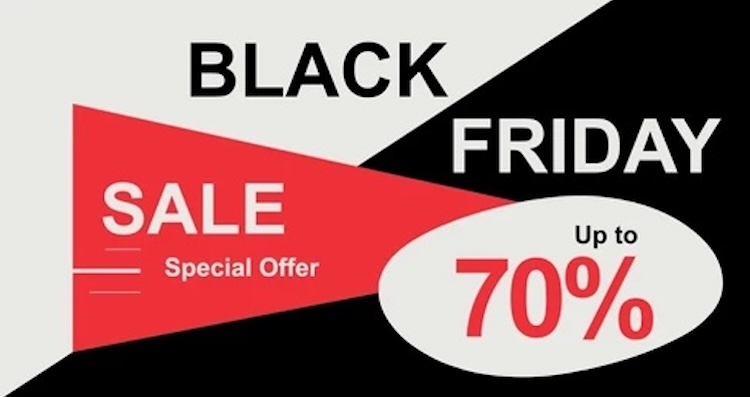 Mẫu Black Friday poster dạng ngang