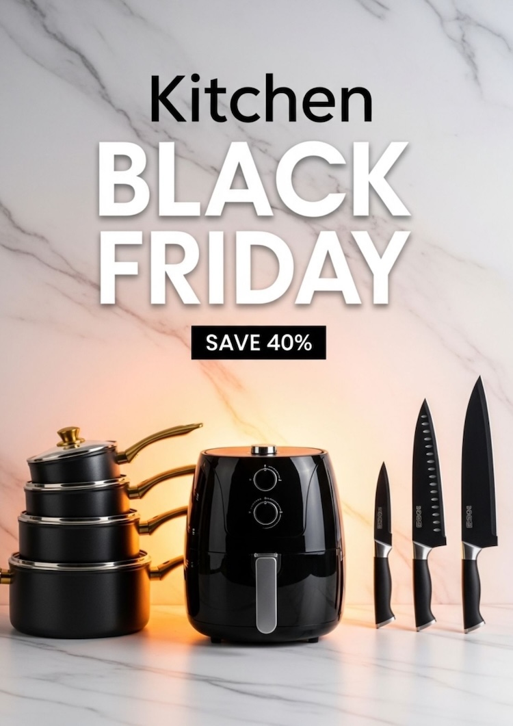 Mẫu Black Friday poster dạng dọc
