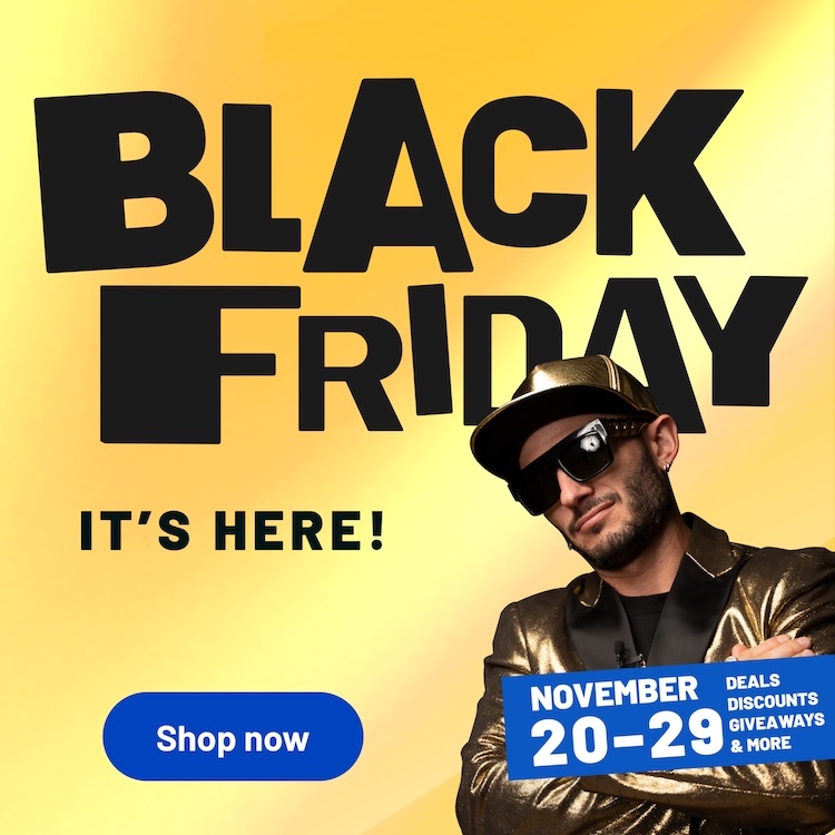 Mẫu Black Friday poster dạng dọc