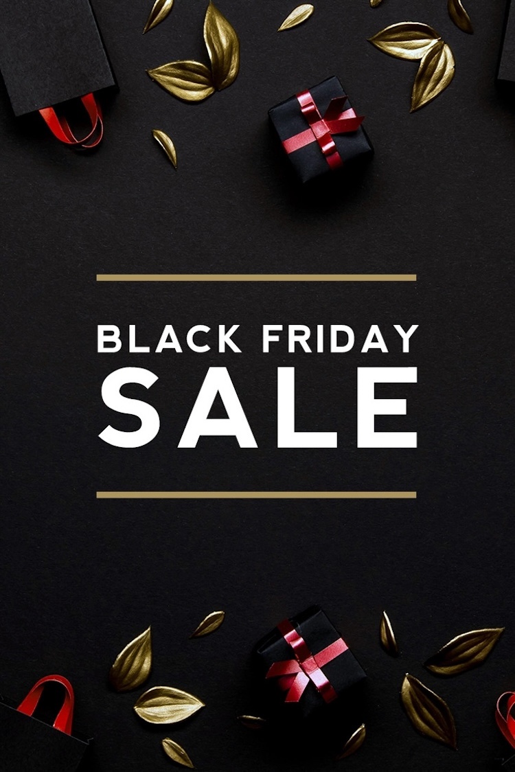 Mẫu Black Friday poster dạng dọc
