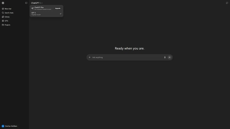 ChatGPT Go – Active