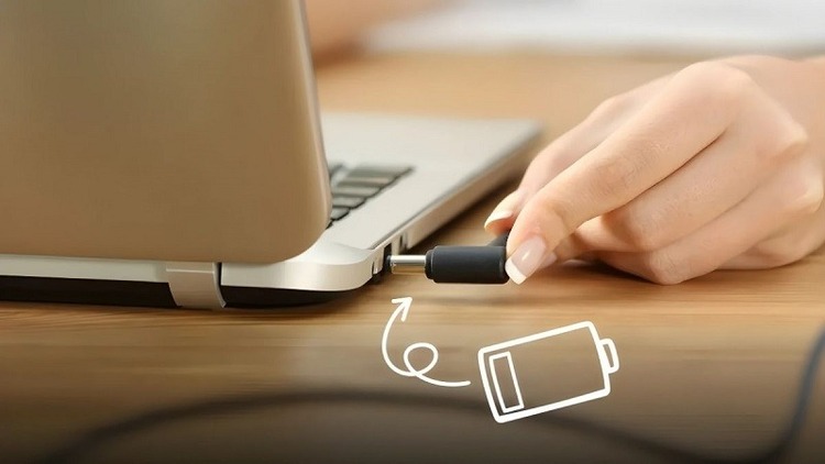 Sạc khi máy tắt laptop đúng cách