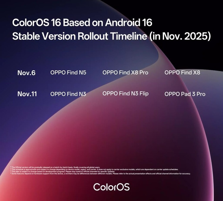 ColorOS 16 Find N5