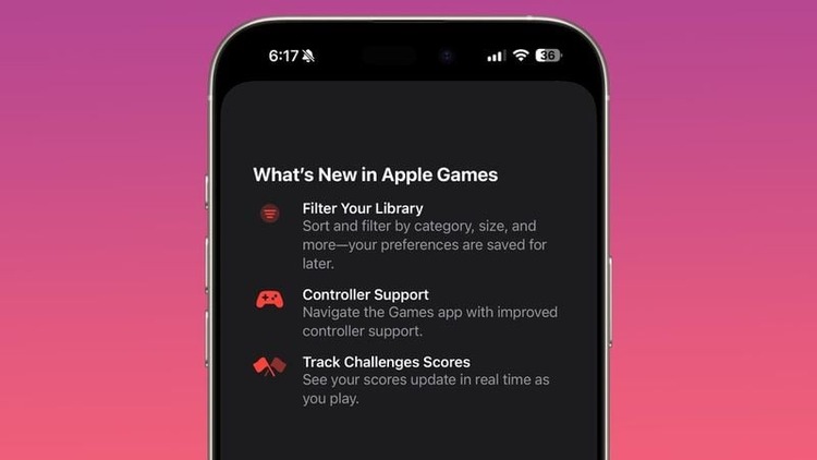Ứng dụng Trò chơi iOS 26.2 beta 3