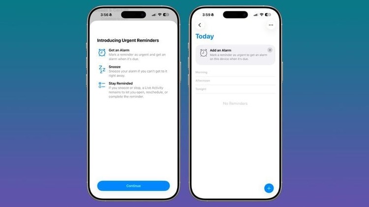 Nhắc nhở iOS 26.2
