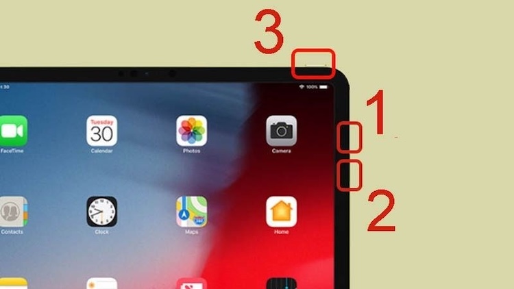 Thực hiện Hard Reset iPad