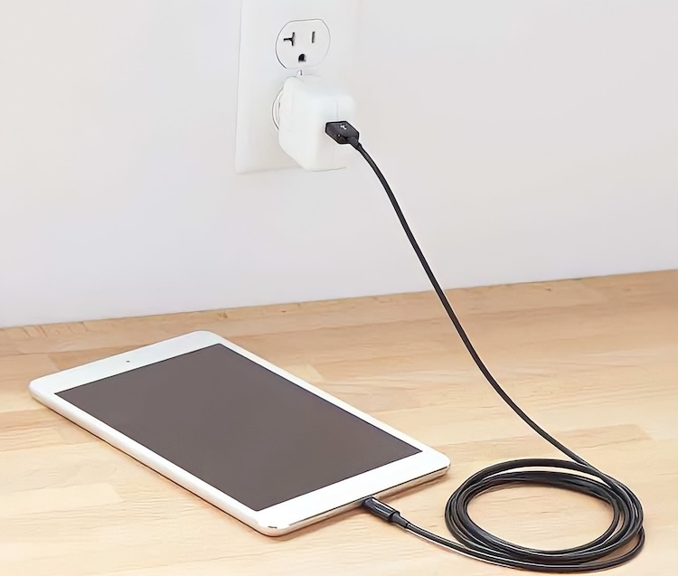iPad hiện đang không sạc