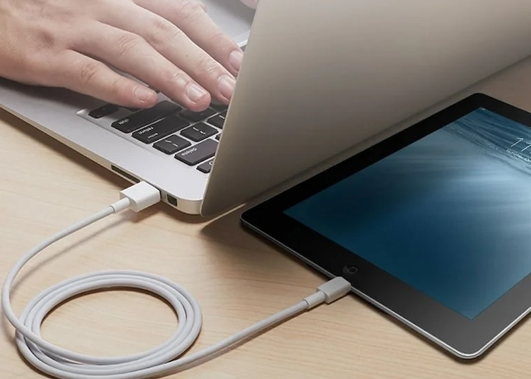 kết nối iPad với máy tính