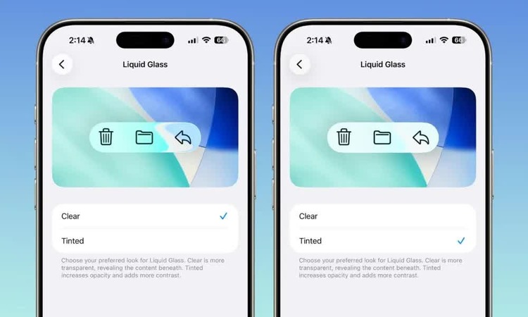Liquid Glass iOS 26.1