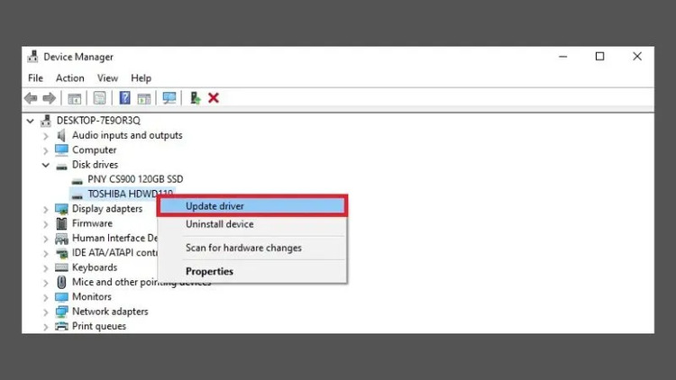 khắc phục lỗi Full Disk 100 trên Windows 11