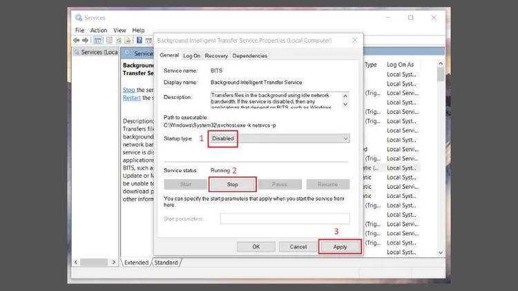 khắc phục lỗi Full Disk 100 trên Windows 11