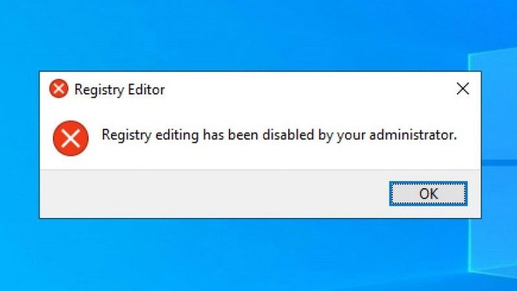 Khắc phục lỗi Registry