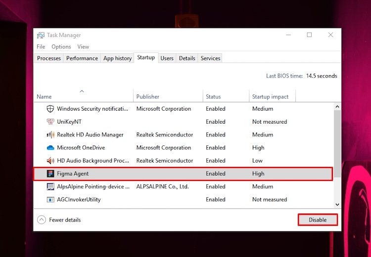 Tắt bớt ứng dụng tự khởi động khi bật máy tính