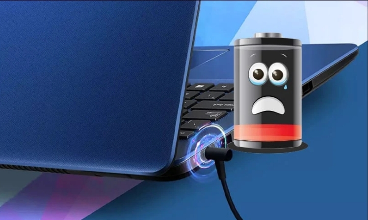 chân sạc laptop bị lỏng