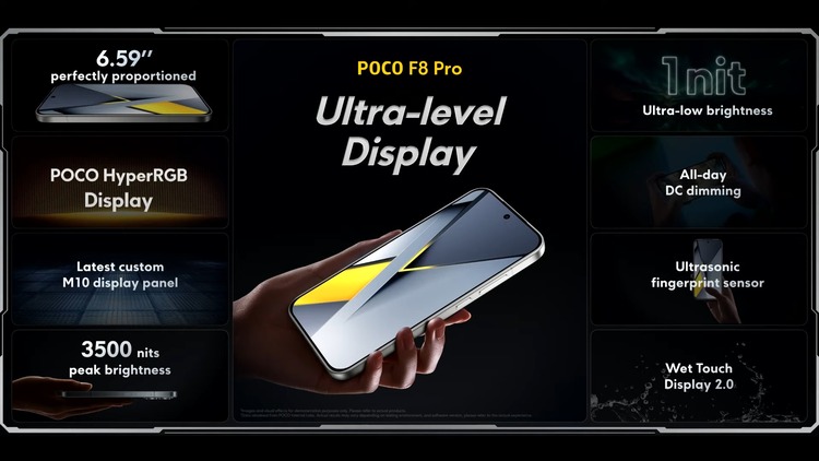 POCO F8 Pro ra mắt
