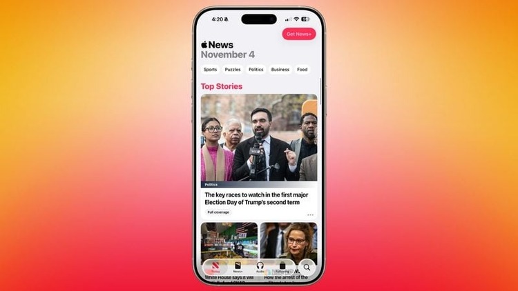 Apple News iOS 26.2