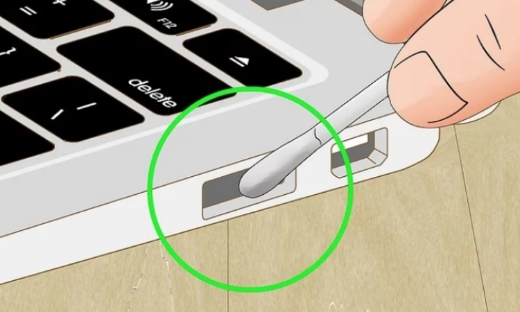 chân sạc laptop bị lỏng