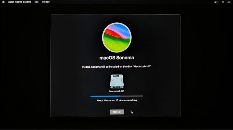 Cài đặt lại macOS