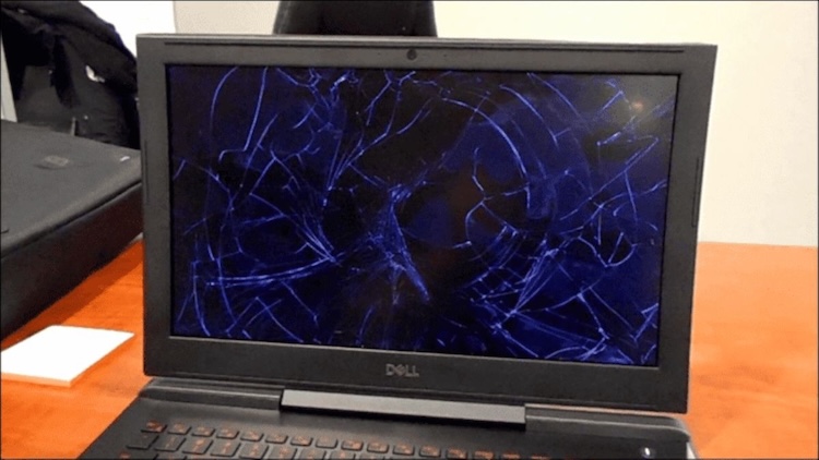 Laptop Dell bị đen màn hình do lỗi phần cứng