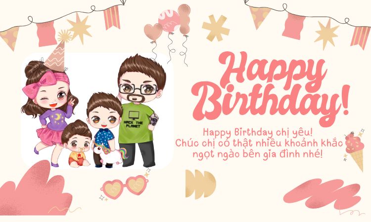 Lời chúc sinh nhật chị về hôn nhân hạnh phúc