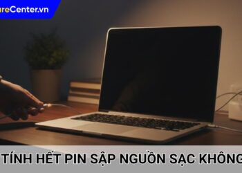 máy tính hết pin sập nguồn sạc không lên