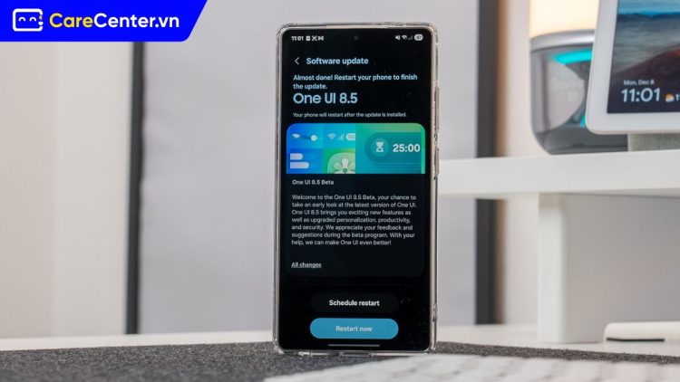 One UI 8.5 beta ra mắt