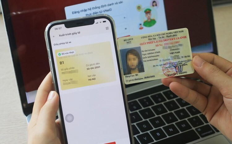 Những điều cần lưu ý khi tích hợp giấy phép lái xe vào VNeID