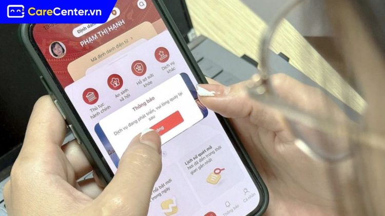 ứng dụng VNeID yêu cầu gì khi đăng nhập