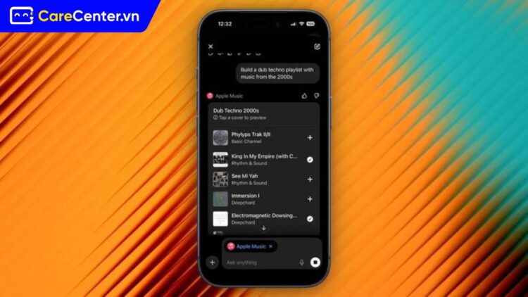 cách kết nối Apple Music với ChatGPT