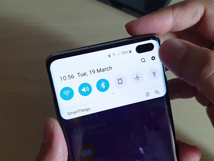 Kiểm tra sóng và các chế độ trên máy