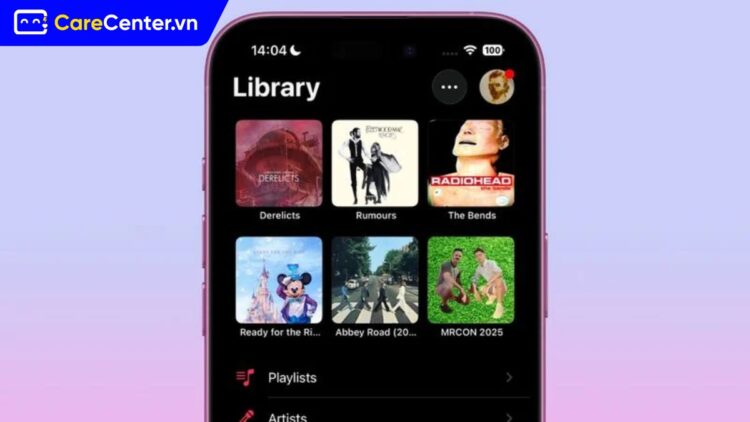 giảm dung lượng lưu trữ Apple Music