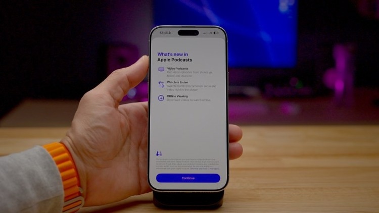 Apple Podcasts iOS 26.4 có gì mới