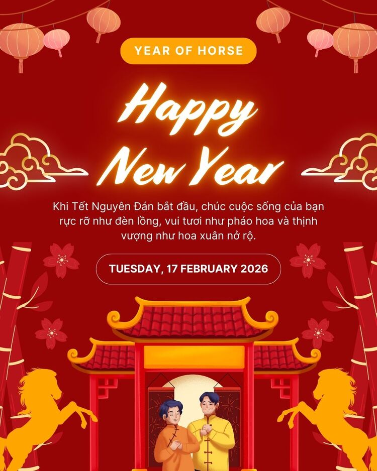 poster chúc tết mừng năm mới