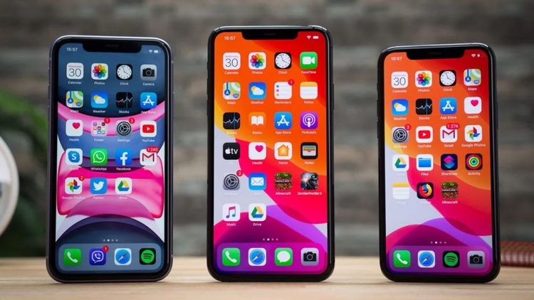 Các dòng iPhone sử dụng màn hình OLED