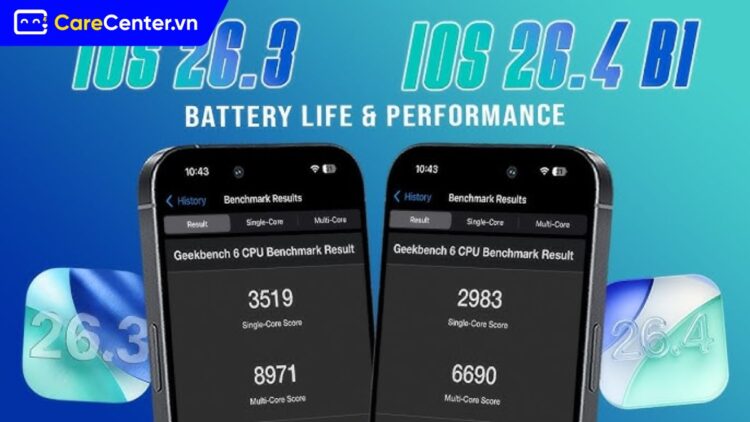 iOS 26.3 vs iOS 26.4 Beta 1