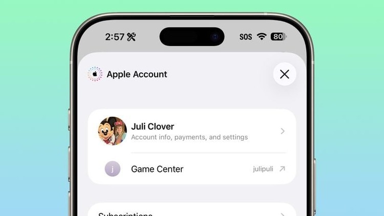 App Store và Apple Music iOS 26.4 Beta 2