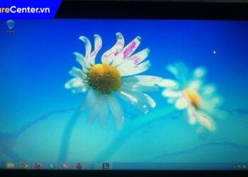 màn hình máy tính bị bóng mờ