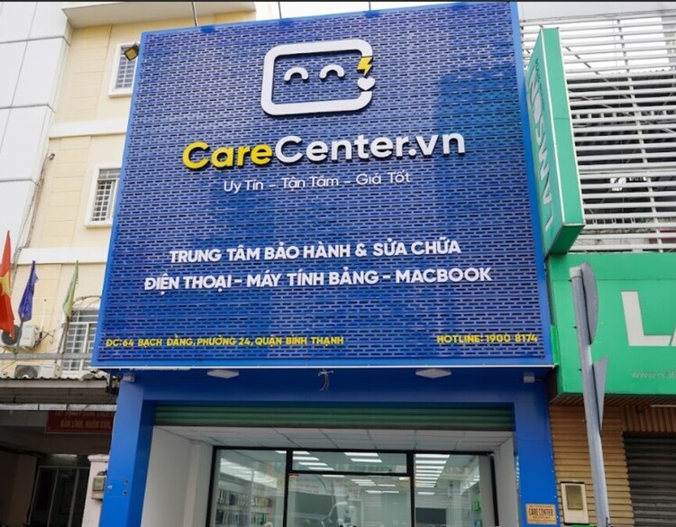Thay lớp phản quang màn hình care center