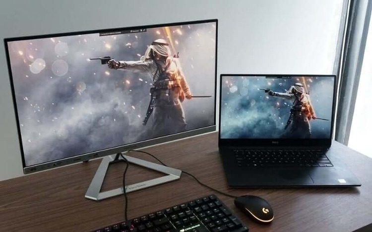 kiểm tra khi màn hình máy tính bị màu hồng