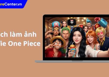 cách làm ảnh One Piece