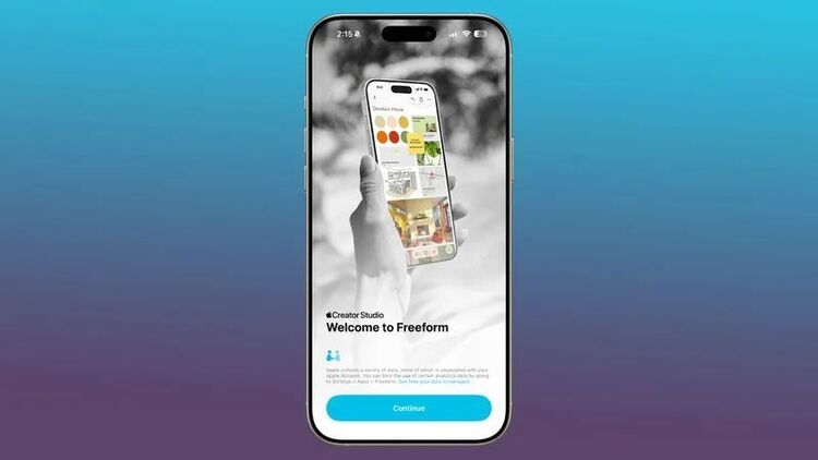 Freeform Creator Studio iOS 26.4