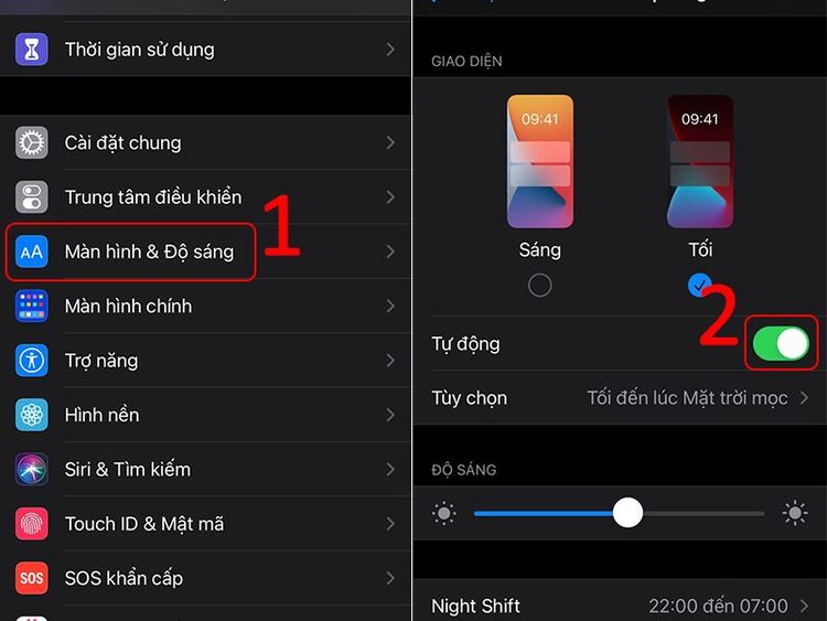 Tắt độ sáng thích ứng và HDR iPhone 6 Plus