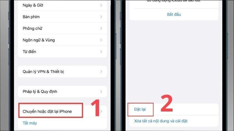 Khôi phục cài đặt gốc màn hình iPhone 6 Plus bị sọc mờ