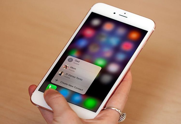 màn hình iPhone 6 Plus bị sọc mờ
