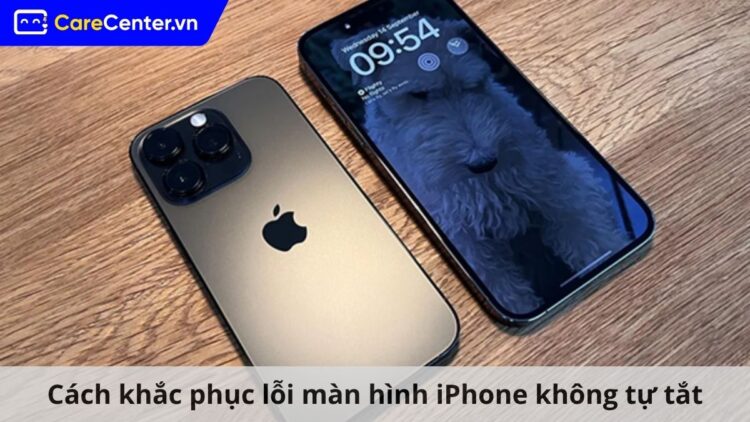 màn hình iphone không tự tắt