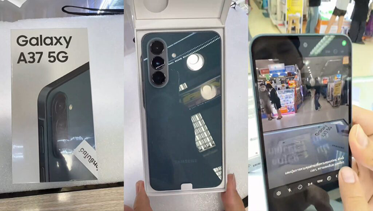 mở hộp Galaxy A57 và Galaxy A37