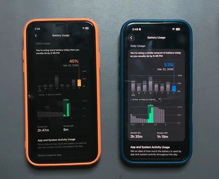so sánh iOS 26.3.1 vs 26.4 RC