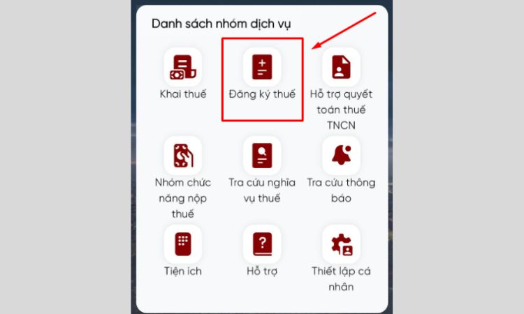 cách cập nhật cccd cho mã số thuế online eTax Mobile